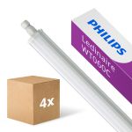 Mehrfachpackung 4x Philips LED Feuchtraumleuchte Ledinaire WT060C 46W 5600lm - 865  | 150cm