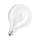 Osram Classic LED E27 Globe Fadenlampe Klar 2.5W 250lm - 827  | Ersatz Für 25W - UKCA Version