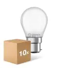 Mehrfachpackung 10x Ledvance Classic LED B22d Birne Matt 4W 470lm - 827  | Ersatz Für 40W