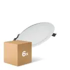 Mehrfachpackung 6x Ledvance LED Deckenstrahler Value DN180 17W 1350lm 110D - 830  | 192mm 