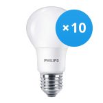 Lot 10x Philips Corepro LED Ampoule E27 Poire Dépolie 5W 470lm - 930 Blanc Chaud | Meilleur rendu des couleurs - Équivalent 40W