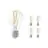 Lot 5x Calex Smart Tuya Wifi E27 Poire Filament 7W 806lm - 818-830 Accordable Blanc | Dimmable - Remplacement 60W