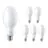 Lot 6x Philips TrueForce Core LED E27 HPL/SON Dépolie 18W 3000lm 300D - 840  | Remplacement 80W