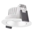 Ledvance Spot LED Adjust Aluminium Blanc 8W 680lm 36D - 930 Blanc Chaud | Diamètre 68mm - IP20 - Meilleur rendu des couleurs - Dimmable