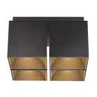 Nordlux Spot Ethan Noir - Aluminium | 4x GU10 Max 35W