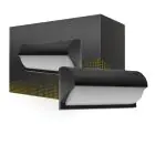 Hublot LED Noir 12W 1200lm - 830  | IP54