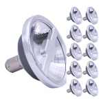 Lot 10x Spot LED AR70 BA15d 6W 350lm 36D - 927  | Meilleur Rendu De Couleur - Dimmable - Remplacement 50W